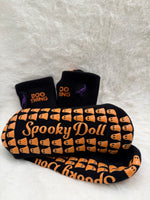 Boo Thing Halloween Grip Socks
