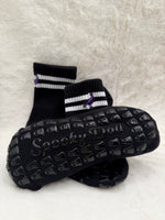 Black Grip Socks