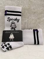 Spooky Ghost Grip Socks