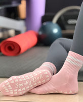 Baby Pink Grip Socks