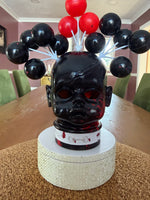 Black and Red Blood Splatter Clown