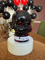 Black and Red Blood Splatter Clown