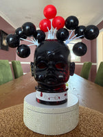 Black and Red Blood Splatter Clown