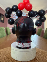 Black and Red Blood Splatter Clown