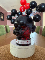 Black and Red Blood Splatter Clown