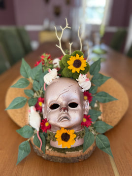 Squishy Mouse Wood Plaque