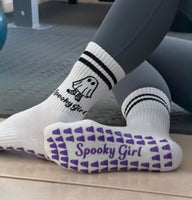 (low stock) Spooky Girl Ghost Grip Socks
