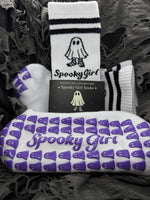 (low stock) Spooky Girl Ghost Grip Socks