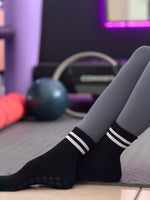 Black Grip Socks
