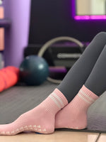 Baby Pink Grip Socks
