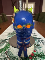 Blue Devil Wears Designer