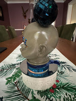 Blue Mirror Ball Disco Queen