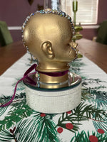 Gold Pearl and Crystal Lava