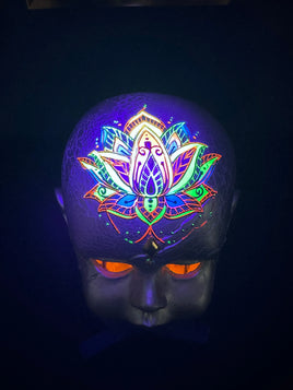 Lotus Star Neon Meditation