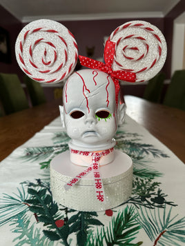 Miss Ho Ho Ho with Swirl Lollipops