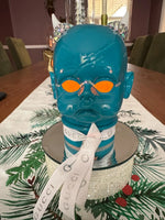 Teal Devil Wears Designer