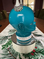 Teal Devil Wears Designer